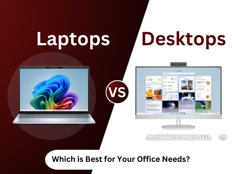 Laptops vs. Desktops: Which is Best for Your Office Needs?